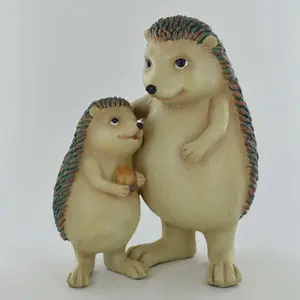 Eccleshall Hedgehog Animals Weather Resistant Plastic Garden Statue