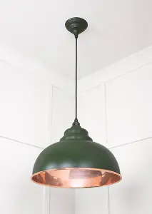 Smooth Copper Harborne Pendant in Heath