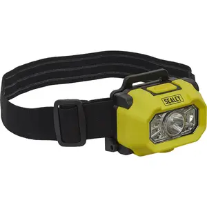 Intrinsically Safe Adjustable Headband Torch - LED - Battery Powered