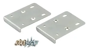 Charles Watson Hinge Repair Plates Cabinet Fixing Kit Kitchen Door Bracket Mount and Screws Pair