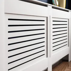 Vida Designs Milton Extra Large White MDF Radiator Cover