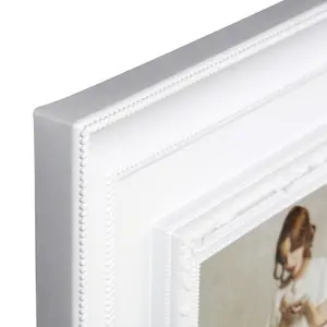 Maison by Premier 4 Photo White Plastic Multi Photo Frame