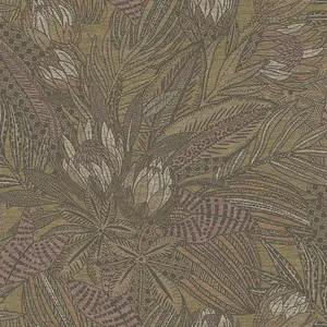 Alchemy Wallpaper Collection Susara Ochre Holden 65820