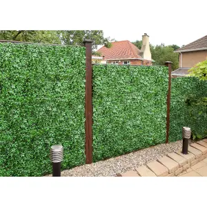 Best Artificial Ivy Hedging Mat - 50cm x 50cm