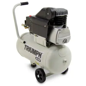 Air Compressor Triumph 10/25P Portable, Commercial, 25L, 8.5CFM, 2HP