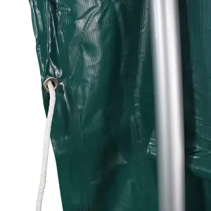 Berkfield Livestock Tent PVC 3.7x3.7 m Green