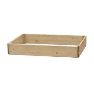 Greena Rectangular Raised Bed 15 cm High, 60 x 90cm