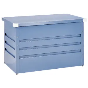 Beliani Storage Box Blue CEBROSA