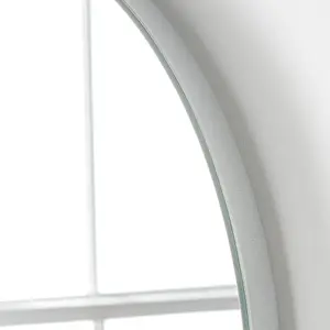 Yearn Minimal Arch Silver dressing mirror 120x45cm