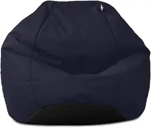 rucomfy Outdoor Water Resistant Kids Classic Beanbag - Navy