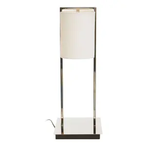 Interiors by Premier Lilian Chrome Finish Table Lamp