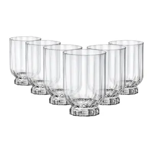 Florian Double Whisky Glasses (Set of 6) 375 oz.