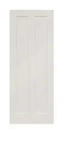 Shaker 2 Panel White Primed Panel Door 1981 x 610mm