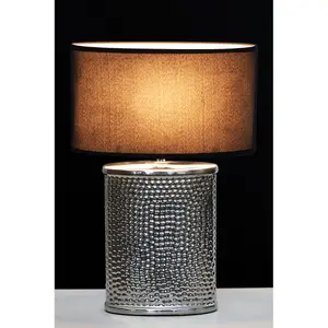 Interiors by Premier Regents Park Hammered Table Lamp