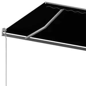 Berkfield Freestanding Manual Retractable Awning 600x300 cm Anthracite