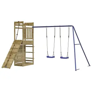 Berkfield Outdoor Playset Impregnated Wood Pine