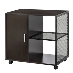 Kevinisha Mobile File Cabinet Brown