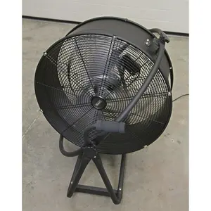 24" Industrial High Velocity Orbital Drum Fan - 2 Speed - 360 Degree Tilt