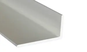 Aluminum anodised non-equal sided angle bar, profile bar B22 1000x25x20 mm