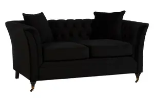 Interiors by Premier Sabrina 2 Seat Onyx Sofa