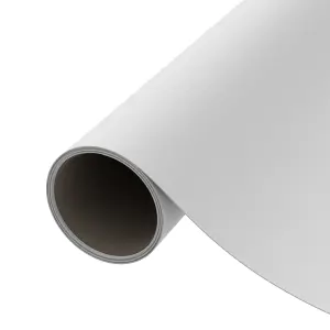 D-C-Fix Plain Matt White Self-adhesive film (L)2m (W)450mm