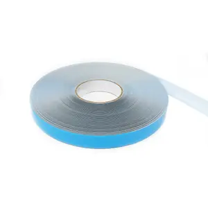 SteelFlex 25mm Wide Steel Tape - Gloss White & Foam Adhesive (30 Metre Length)