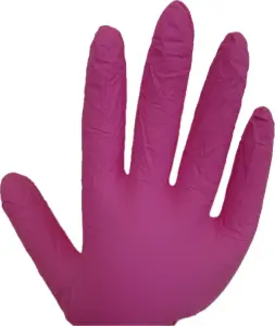 Titanfine Single Use Nitrile Gloves Pink Large 1000 Pcs