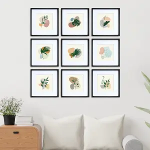 nielsen 9 Piece Picture Frame Set for Gallery Wall - Black