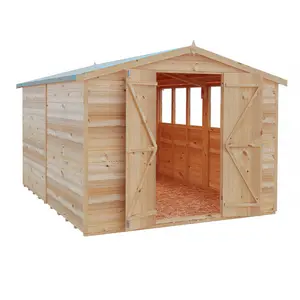 Garden Value 8 Ft. W x 10 Ft. D Overlap Apex Shed No