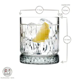 210ml Whiskey Glass Set (Set of 12)