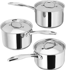 Stellar 7000 6 - Piece Stainless Steel Cookware Set Stellar