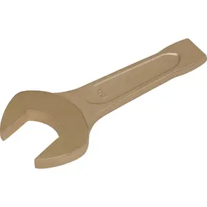 60mm Non-Sparking Slogging Spanner - Heavy-Duty Striking End for Safe Use