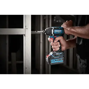 Erbauer EXT 18V Li-ion Brushless Cordless Impact driver (1 x 4Ah) - EID18-Li