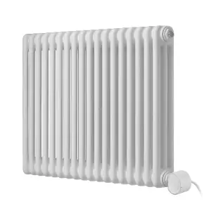 Terma 230V 1kW White Smart Horizontal Oil-filled radiator (H) 600mm x (W) 834mm