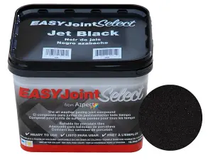 EASYJoint Select Jet Black Jointing Compound Ceramic Porcelain Paving 12.5kg Tub