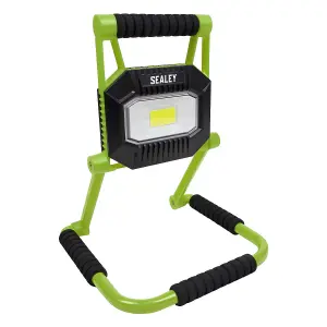 Sealey Rechargeable Portable Fold Flat Floodlight 20W COB LED Lithium-ion LEDFL20W