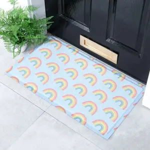 Pastel Rainbow Doormat (70 x 40cm)