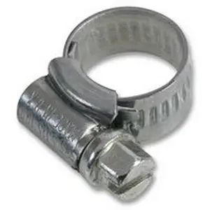 Jubilee Zinc Plated Hose Clip Silver (1.3 x 2cm)