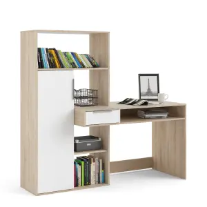 Function Plus Desk multi-functional unit with drawer and 1 door 163x60xh155 cm