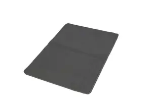 Flooring Grey Plain Door mat, 90cm x 66cm