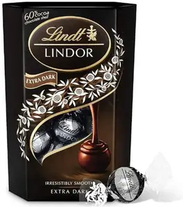 Lindt Lindor Extra Dark Chocolate Truffles 200G