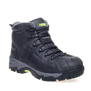 Apache MERCURY Waterproof Safety Work Boots Black (Sizes 3-13)