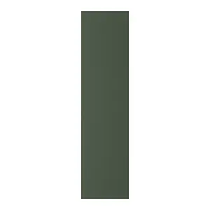 GoodHome Artemisia Matt dark green shaker End panel (H)2400mm (W)640mm