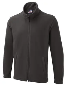 The UX Full Zip Fleece UX5 - Charcoal - L - UX Full Zip Fleece