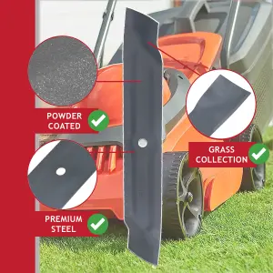 SPARES2GO Blade for Flymo EasiMow EasiStore 300R SimpliMow 300 Lawnmower (30cm / 12")