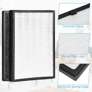 Costway Replacement True HEPA Filter for Air Purifier