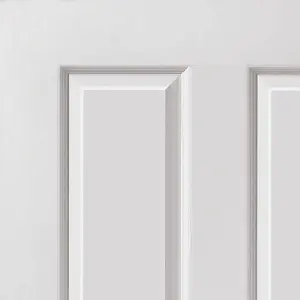 Canterbury White Internal Fire Door - Smooth