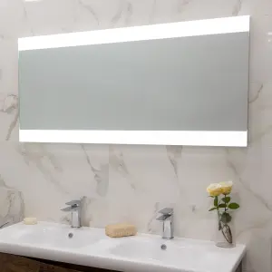 Amy LED Illuminated Bathroom Mirror (H)600mm (W)1250mm