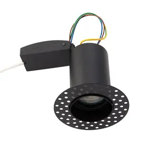 Luminosa Ravel Trimless 50W Recessed Downlight Matt Black Paint