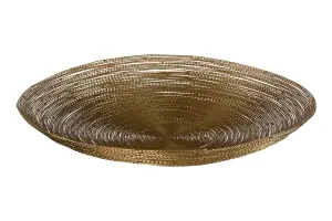 Interiors by Premier Hege 5cm Brass Wire Decorative Plate